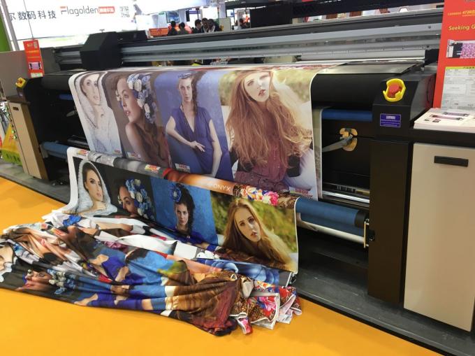 Büyük Formatlı Dijital Afiş Baskı Makinesi, Bayrak Kumaş Baskı Makinesi 2