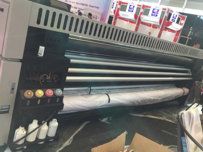 2000mm Genişlik 1800dpi Pigment Mürekkep Sabitleme Kumaş Çizici 3