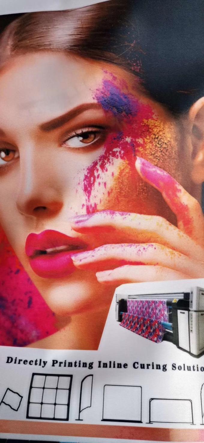 CMYK Banner Polyester Kumaş Bayrak Baskı Makinesi 3