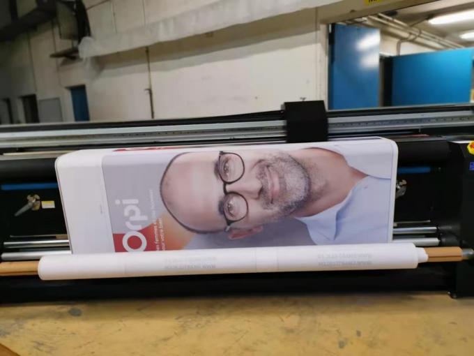 1800DPI Süblimasyon Mürekkep Bayrağı Banner Baskı Makinesi 2