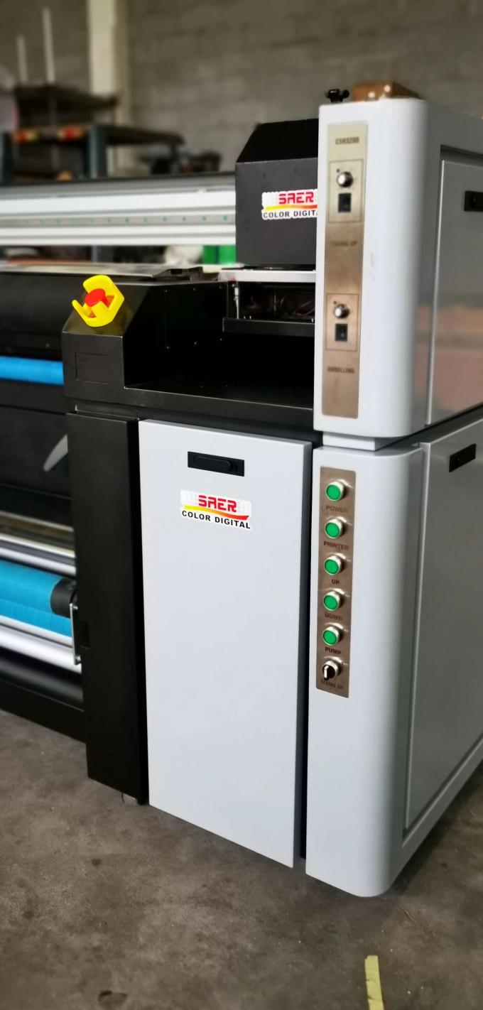 1800DPI Süblimasyon Mürekkep Bayrağı Banner Baskı Makinesi 4