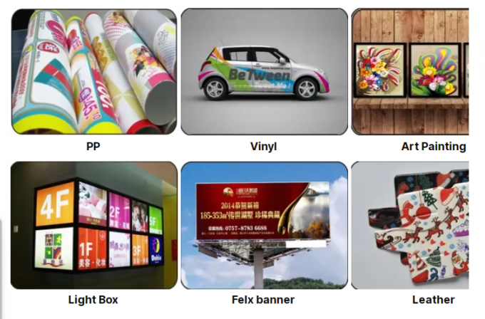 Dijital Eco Solvent Banner Flex Poster Baskı makinesi 0