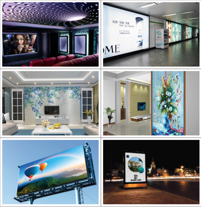 Digital High Quality Flatbed and Roll to roll UV Hybrid Printer Sign Printing Machine 4