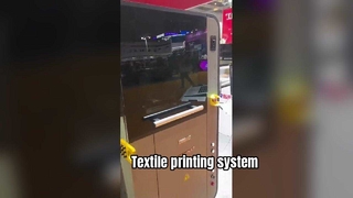 Kyocera baskı kafasına sahip tekstil baskı sistemi