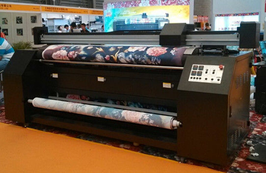 Polyester Pamuklu Kumaş İçin Yatay Pop Out Banner Epson Kafa Yazıcı