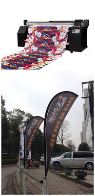 Süblimasyon Dijital Tekstil Baskı Makinesi İç Mekan Dış Mekan 1400dpi