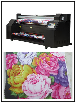 Kumaş Yazıcı Makinesi Tekstil Baskı Makinesi Epson DX7 * 2 Çift CMYK