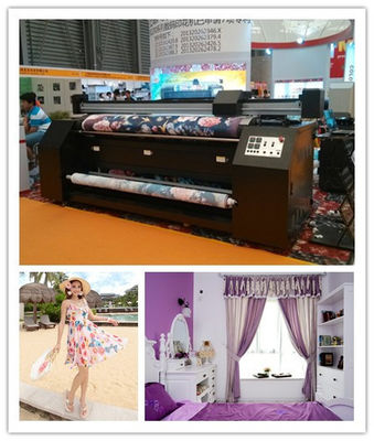 Çift Epson Dx7 Baskı Kafası Yazıcı Gürültüsüz Tekstil Baskı Makineleri