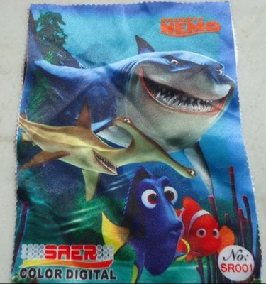 Ev Dekorasyonunda 162cm Genişlik Beyaz Kaplama Polyester Dijital Baskı Kumaş