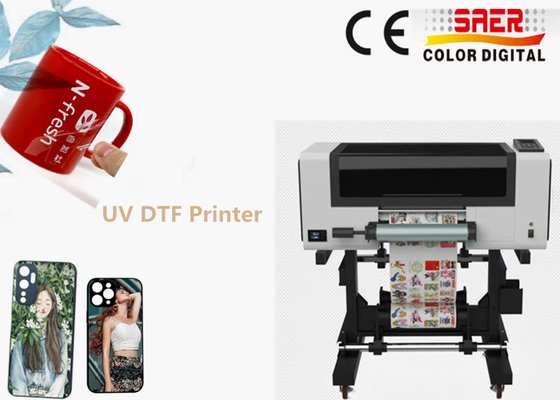 Rulo Rulo UV DTF Yazıcı 30cm A3 Baskı Makinesi AB Film Transfer