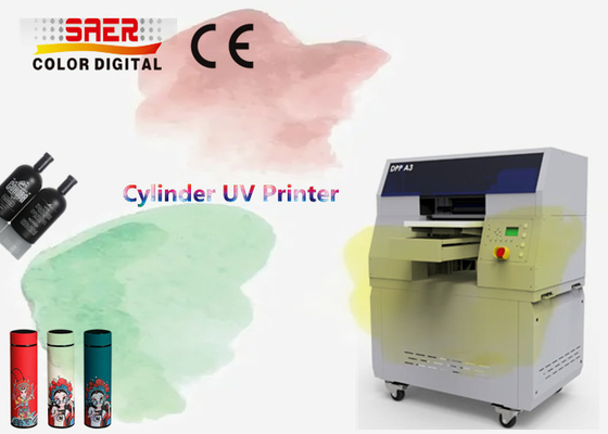 Dijital Silindir Baskı Alüminyum Dönüştürücü / Dijital Teneke Silindir Baskıcısı / Kozmetik Şişe Baskıcısı