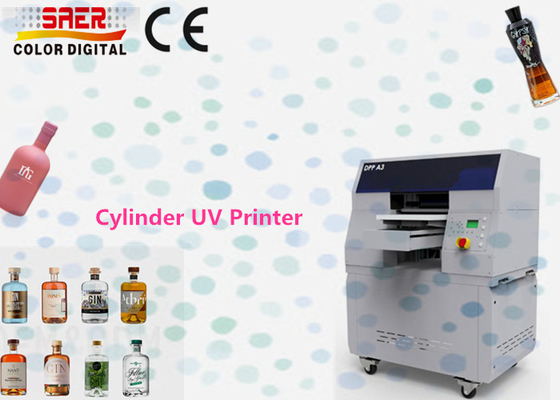 Dijital SAER Silindrik 360 UV Yazıcı / Tumbler için UV Baskı Çözümü