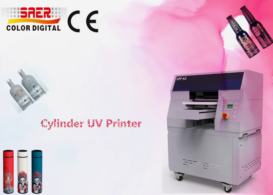 Profesyonel Silindir UV Yazıcısı Su Şişesi için Otomatik UV Yazıcı Baskı Kupa Baskı Şişe Baskı Makinesi