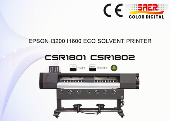SAER Vinyl Sticker Baskı Makinesi / Eco Solvent Plotter Flex Banner