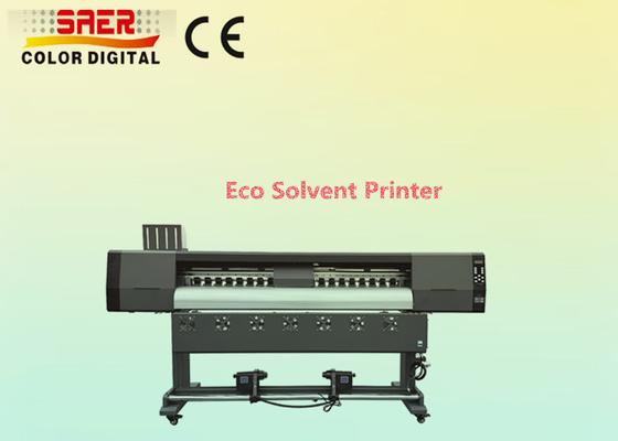 Yüksek Hızlı PVC Vinyl Ekolojik Solvent Yazıcı / Banner Vinyl için Mürekkep Jeti Çizgici