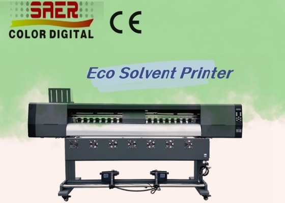 Vinil çıkartmaları için eko çözücü baskı makinesi