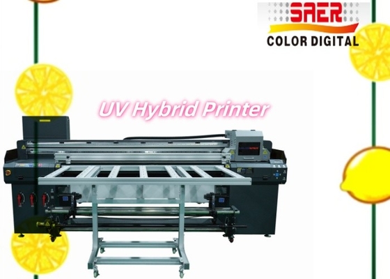 Çok Renkli Dijital Yazdırma Plotter Roll To Roll Ve Flatbed UV Mürekkep Jeti Yazıcısı