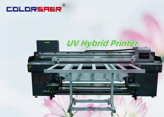 Çin Fabrika Doğrudan Satış 1800MM Tek Dijital Mürekkep Atışlı UV Hibrit Yazıcı