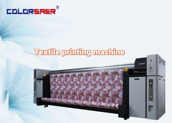 Tekstil ve kumaş baskı için dijital mürekkep püskürtücüsü 8 adet I3200 baskı başlığı ile