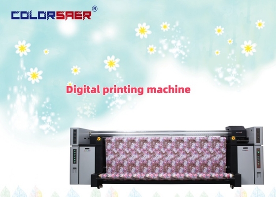 3200mm Yüksek hassasiyetli tekstil baskı makinesi Yeni 8 baskı başlı sublimasyon baskı makinesi