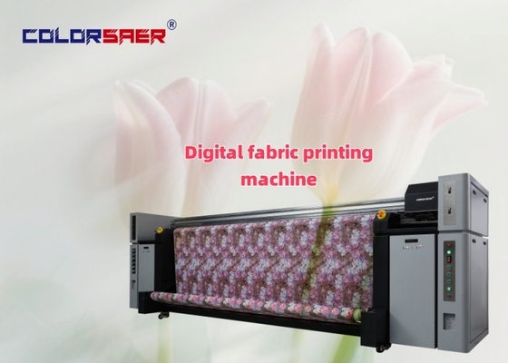 3Isıtmalı.2m Dijital Kumaş Yazıcısı - CMYK Sublimasyon Mürekkebi