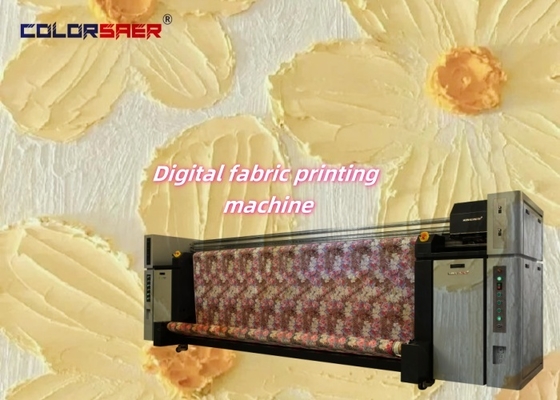 Epson 8 Kafalı CMYK Kumaş Baskı Makinesi 3.2m Genişlik