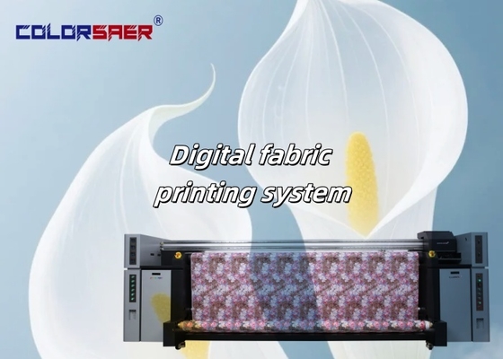 3.2m Baskı Genişliğine Sahip Epson Kafa Dijital Kumaş Yazıcı