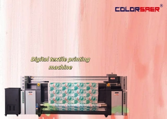 SAER Dijital Kumaş Baskı Makinesi 2200mm 3 Başlı Sublimasyon