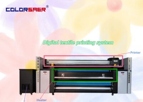 Üreticisi Puan ve Polyeter Kumaşları için Çeşitli Renkli Otomatik Baskı Makinesi