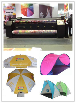 3.2m Geniş Format Tekstil Yazıcı, Yüksek Çözünürlüklü Kumaş Baskı Makinesi