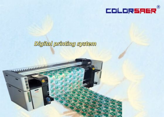 Büyük Format Plotter Süblimasyon Yazıcı 4 adet I3200 Kafa Polyester ve Pamuklu Kumaş Baskı Makinesi