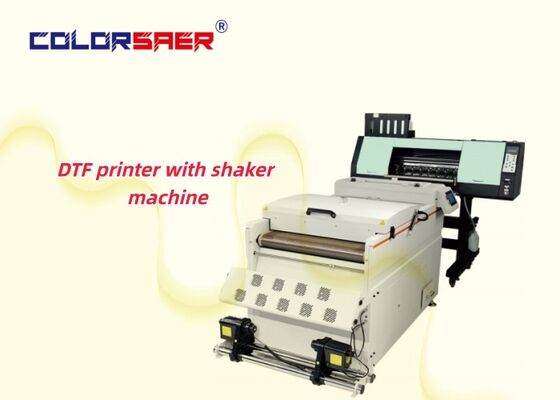 SAER 60CM DTF Yazıcı A1 Boyutlu Birlikte Shaker Toz Makinesi