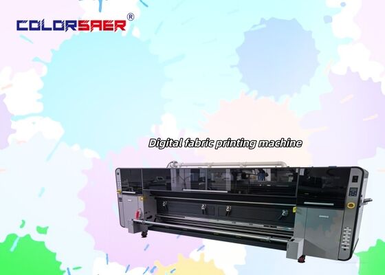 4pc ve 8pcs baskı başlığı ile geniş formatlı tekstil yazıcısı İç ve dış reklam grafikleri baskı makinesi