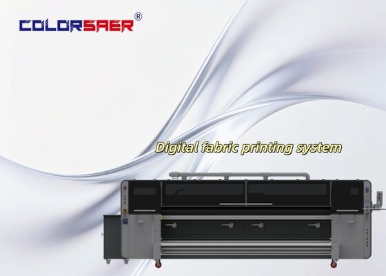 Industrial Print Head New Condition Digital Textile Inkjet Printer Roll-to-Roll High Efficiency Precision Direct Fabric Plotter