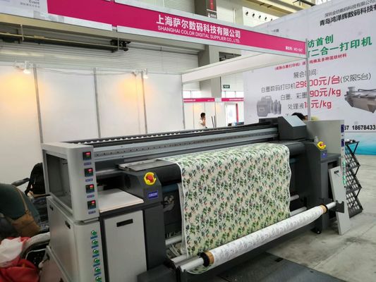 Üç Epson 4720 Baskı Kafaları ile Özel Made 2200mm Geniş Format Plotter
