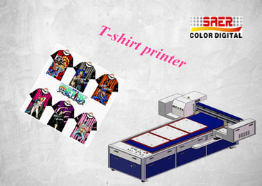 Dijital 8 Renkli T Shirt Yazıcı Pigment Mürekkep 260kg Ağırlık 220V / 110V Gerilim