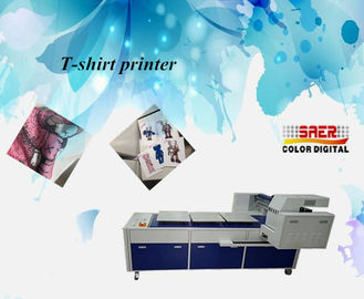 RICOH Heads Baskı ile Dijital T Shirt Baskı Makinesi Mürekkep Püskürtmeli Baskı
