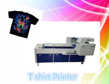 8 Renkli Flatbed DTG Yazıcı T Shirt Yazıcı Yüksek Hassasiyetli 1 Yıl Garanti