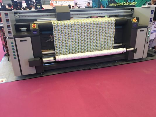 2.2m Büyük Formatlı Kumaş Plotter Pamuklu Kumaş Baskı Makinesi