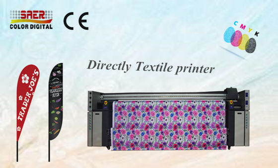 Reklam Bayrakları / Afişler İçin Dijital Sublime Baskı Makinesi