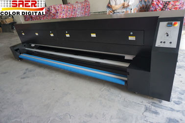 Çeşitli Kumaş Yüksek Isı Verimliliği İçin Filtre Fırınlı Çift CMYK Boya Süblimasyon Makinesi