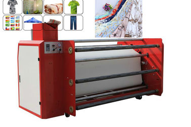 Reklam Tekstil Takvimi Makinesi Isı Transferi Rulo Makinesi 600mm Rulo Çapı