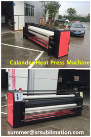 Tekstil Sublime Döner Isı Pres Makinesi 55a Akım 1600mm Transfer Genişliği