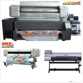 Polyester Tekstil Mutoh Sublime Yazıcı Mürekkep Püskürtmeli Yazıcı Roll to Roll Çift CMYK Renk