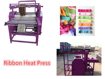 Flatbed Şerit Kumaş Kalender Isı Presi