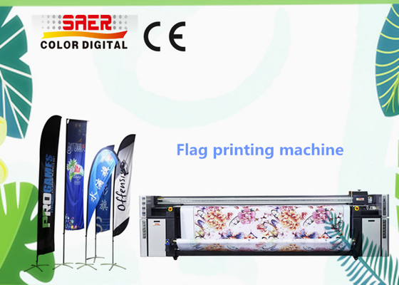 Çift CMYK Boya Tekstil Süblimasyon Mürekkep Püskürtmeli Yazıcı Geniş Format