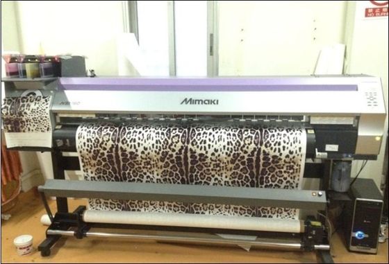 Çift KCMY Süblimasyon mimaki kumaş yazıcı, bayrak baskı makinesi