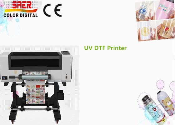 UV DTF Printer All In One Transfer Film UV Printing Machine With 3 Pcs Head