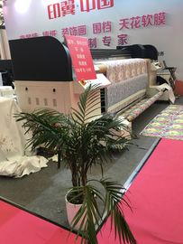 Large Size High Resolution Flag Printing Machine Automatic Take - Up And Feed