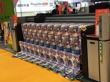 Continuous Ink Banner Printing Machine High Resolution Continuous Ink Supply
